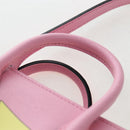GUCCI Bananya Tote Bag Leather 2way Pink Gold 671623 Auth 193778SAM-8