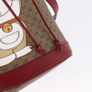 GUCCI Micro GG Supreme x Doraemon Fujiko-Pro Bag PVC Beige 655597 Auth 193779SM-14