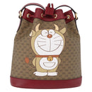 GUCCI Micro GG Supreme x Doraemon Fujiko-Pro Bag PVC Beige 655597 Auth 193779SM-2