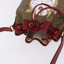 GUCCI Micro GG Supreme x Doraemon Fujiko-Pro Bag PVC Beige 655597 Auth 193779SM-6