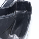CELINE Shoulder Bag Leather Black Gold Auth 193781A-17