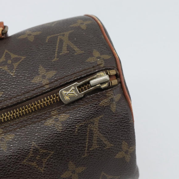 LOUIS VUITTON Monogram Papillon 30 Hand Bag M51365 LV Auth 193782