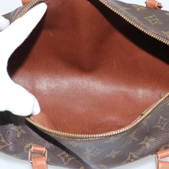 LOUIS VUITTON Monogram Papillon 30 Hand Bag M51365 LV Auth 193782