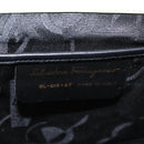 Salvatore Ferragamo Gancini Backpack Suede Green Gold Auth 193783A-18