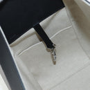 LOEWE Hammock Herbarium Hand Bag Leather 2 Beige Silver Auth 193784SAM-10
