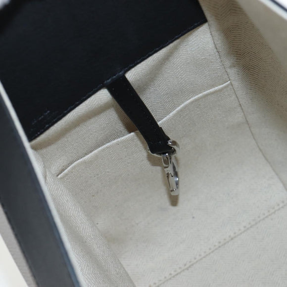 LOEWE Hammock Herbarium Hand Bag Leather 2 Beige Silver Auth 193784SAM