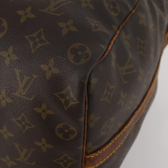 LOUIS VUITTON Monogram Keepall Bandouliere 50 Boston Bag M41416 LV Auth 193785