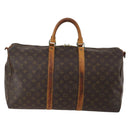 LOUIS VUITTON Monogram Keepall Bandouliere 50 Boston Bag M41416 LV Auth 193785-2