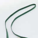 LOEWE Shoulder Bag Leather Green Gold Auth 193786-8