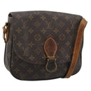 LOUIS VUITTON Monogram Saint Cloud GM Shoulder Bag M51242 LV Auth 193789-1