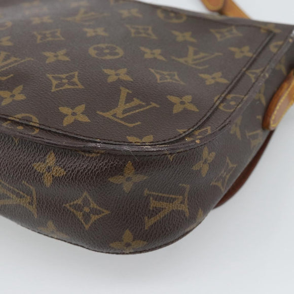 LOUIS VUITTON Monogram Saint Cloud GM Shoulder Bag M51242 LV Auth 193789