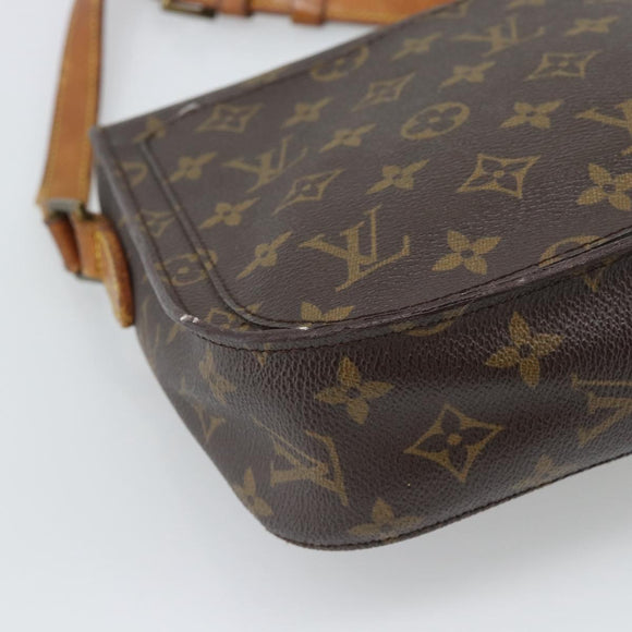 LOUIS VUITTON Monogram Saint Cloud GM Shoulder Bag M51242 LV Auth 193789
