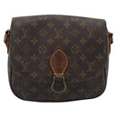LOUIS VUITTON Monogram Saint Cloud GM Shoulder Bag M51242 LV Auth 193789-13