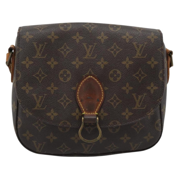 LOUIS VUITTON Monogram Saint Cloud GM Shoulder Bag M51242 LV Auth 193789