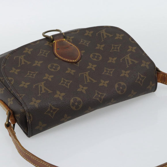 LOUIS VUITTON Monogram Saint Cloud GM Shoulder Bag M51242 LV Auth 193789
