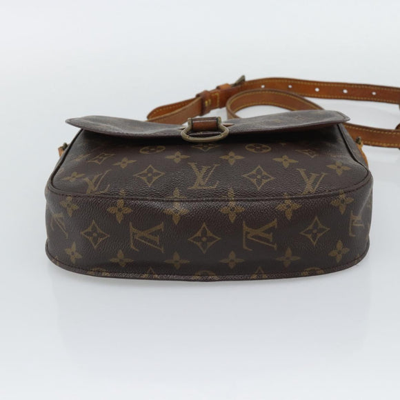 LOUIS VUITTON Monogram Saint Cloud GM Shoulder Bag M51242 LV Auth 193789