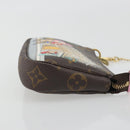 LOUIS VUITTON Vivienne Mini Pochette Accessoires Pouch M81760 LV Auth 193793M-3