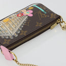 LOUIS VUITTON Vivienne Mini Pochette Accessoires Pouch M81760 LV Auth 193793M-6
