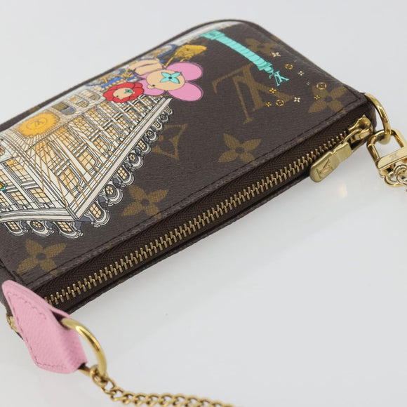 LOUIS VUITTON Vivienne Mini Pochette Accessoires Pouch M81760 LV Auth 193793M
