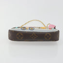 LOUIS VUITTON Vivienne Mini Pochette Accessoires Pouch M81760 LV Auth 193793M-5