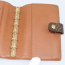 LOUIS VUITTON Monogram Agenda PM Day Planner Cover R20005 LV Auth 193794-15