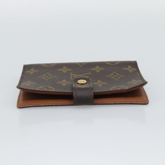 LOUIS VUITTON Monogram Agenda PM Day Planner Cover R20005 LV Auth 193794