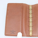 LOUIS VUITTON Monogram Agenda PM Day Planner Cover R20005 LV Auth 193795-14
