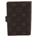 LOUIS VUITTON Monogram Agenda PM Day Planner Cover R20005 LV Auth 193795-3