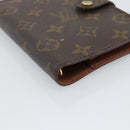 LOUIS VUITTON Monogram Agenda PM Day Planner Cover R20005 LV Auth 193795-9