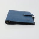 LOUIS VUITTON Epi Agenda PM Day Planner Cover Blue R20055 LV Auth 193796-6