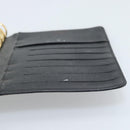 LOUIS VUITTON Epi Agenda MM Day Planner Cover Black R20042 LV Auth 193797-20