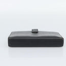 LOUIS VUITTON Epi Agenda MM Day Planner Cover Black R20042 LV Auth 193797-4