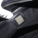 FENDI Zucca Canvas Shoulder Bag Black Auth 193804-18