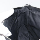 FENDI Zucca Canvas Shoulder Bag Black Auth 193804-19