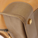 LOEWE Amazona 40 Hand Bag Leather Brown Gold Auth 193805A-10