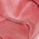 Miu Miu Hand Bag Leather 2way Pink Gold Auth 193807M-13