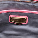 Miu Miu Hand Bag Leather 2way Pink Gold Auth 193807M-21