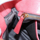 Miu Miu Hand Bag Leather 2way Pink Gold Auth 193807M-26