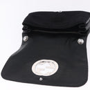 GUCCI Interlocking G Shoulder Bag Velor Black Silver Auth 193808V-18