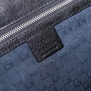 GUCCI Interlocking G Shoulder Bag Velor Black Silver Auth 193808V-21