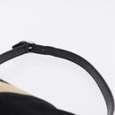 GUCCI Interlocking G Shoulder Bag Velor Black Silver Auth 193808V-9