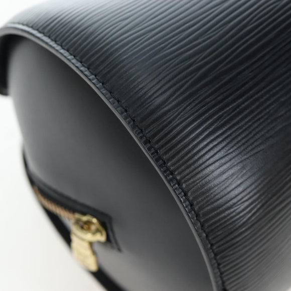 LOUIS VUITTON Epi Soufflot Hand Bag Black M52222 LV Auth 193839V