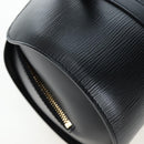 LOUIS VUITTON Epi Soufflot Hand Bag Black M52222 LV Auth 193839V-16