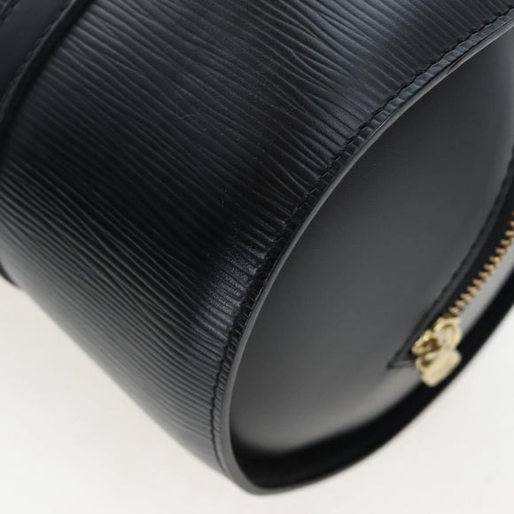LOUIS VUITTON Epi Soufflot Hand Bag Black M52222 LV Auth 193839V