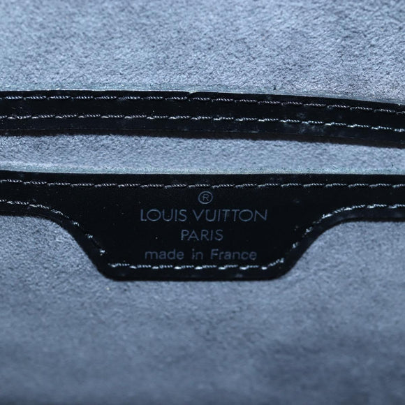LOUIS VUITTON Epi Soufflot Hand Bag Black M52222 LV Auth 193839V