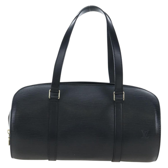 LOUIS VUITTON Epi Soufflot Hand Bag Black M52222 LV Auth 193839V