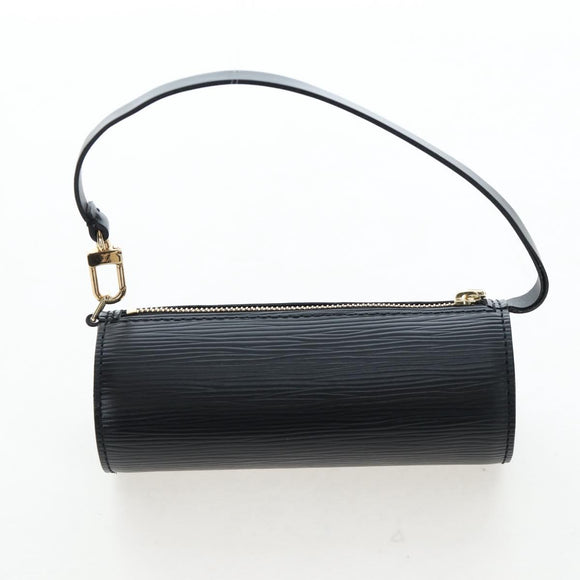 LOUIS VUITTON Epi Soufflot Hand Bag Black M52222 LV Auth 193839V