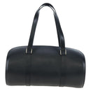 LOUIS VUITTON Epi Soufflot Hand Bag Black M52222 LV Auth 193839V-2