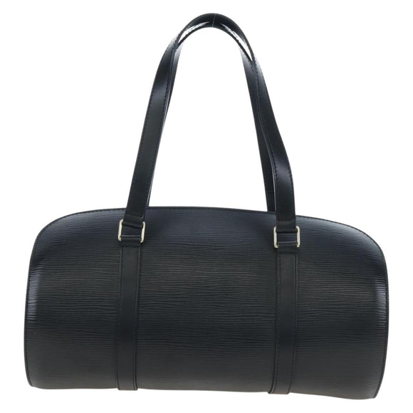 LOUIS VUITTON Epi Soufflot Hand Bag Black M52222 LV Auth 193839V