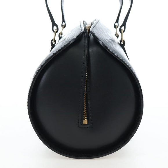 LOUIS VUITTON Epi Soufflot Hand Bag Black M52222 LV Auth 193839V